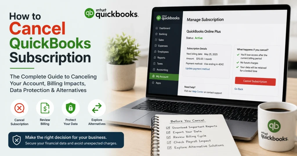 Cancel QuickBooks Subscription: Complete Guide for 2026
