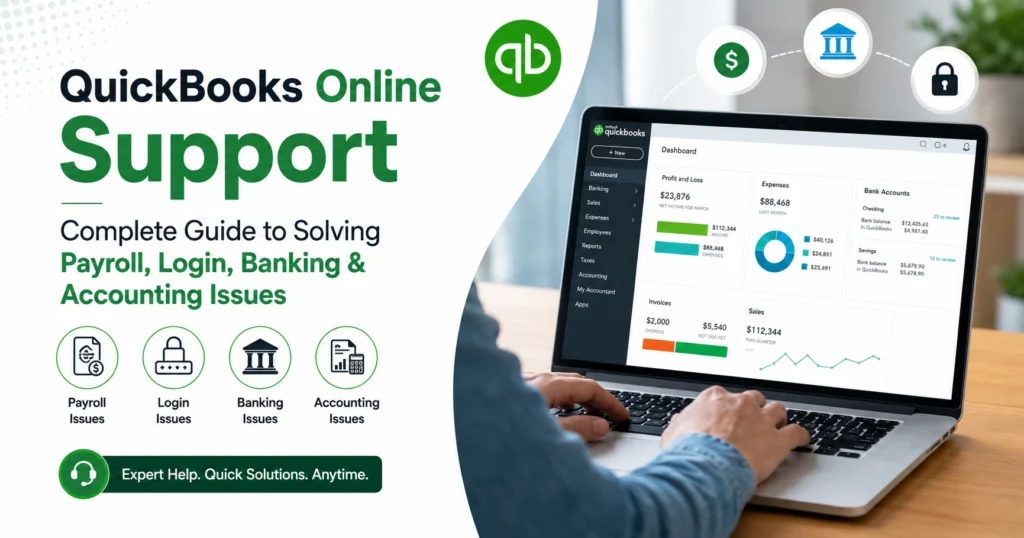 Complete QuickBooks Online Support Guide for Common Issues