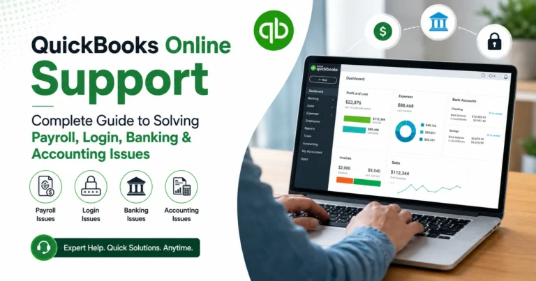 Complete QuickBooks Online Support Guide for Common Issues