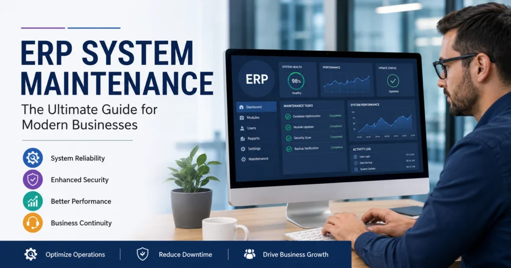 ERP System Maintenance Services | Complete Guide to ERP Support & Optimization
