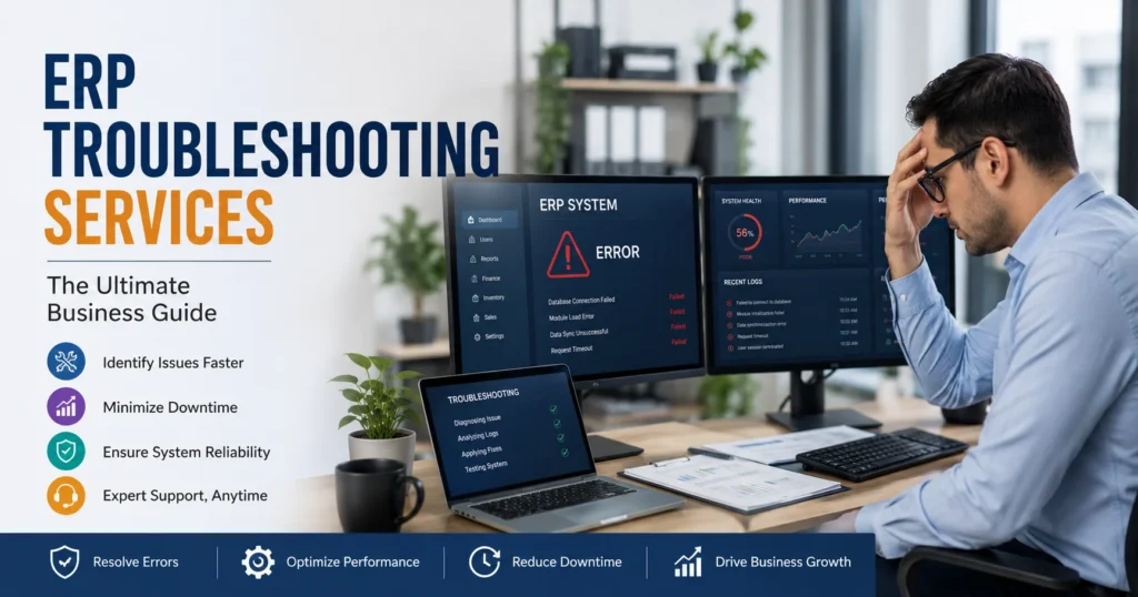 ERP Troubleshooting Services | Expert ERP Issue Resolution & Technical Support