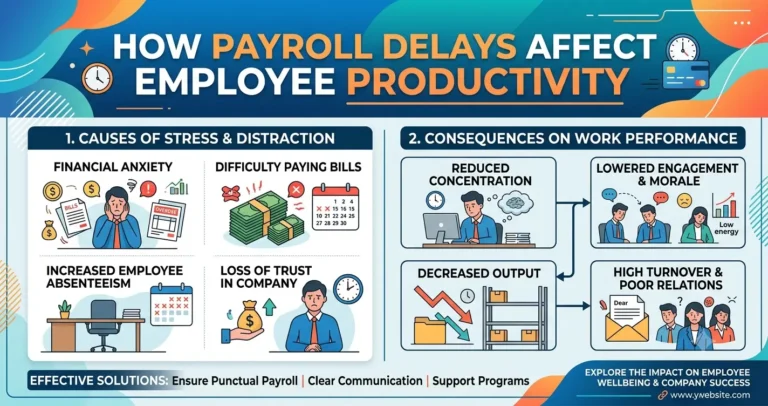 How Payroll Delays Affect Employee Productivity and Morale