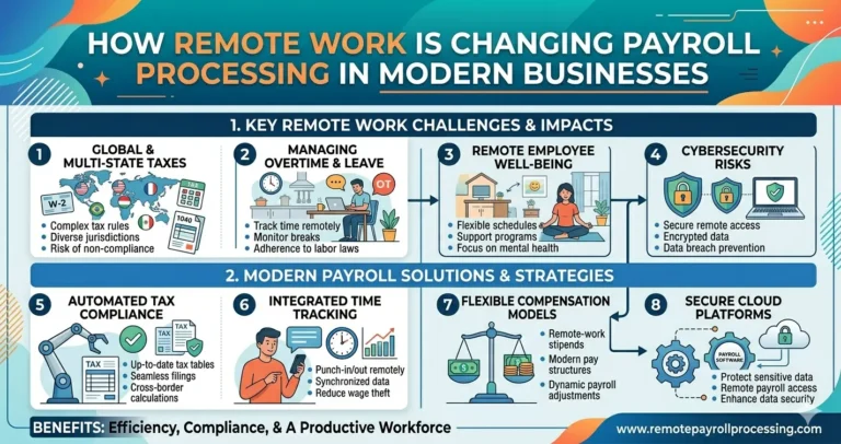 How Remote Work Is Changing Payroll Processing in Modern Businesses