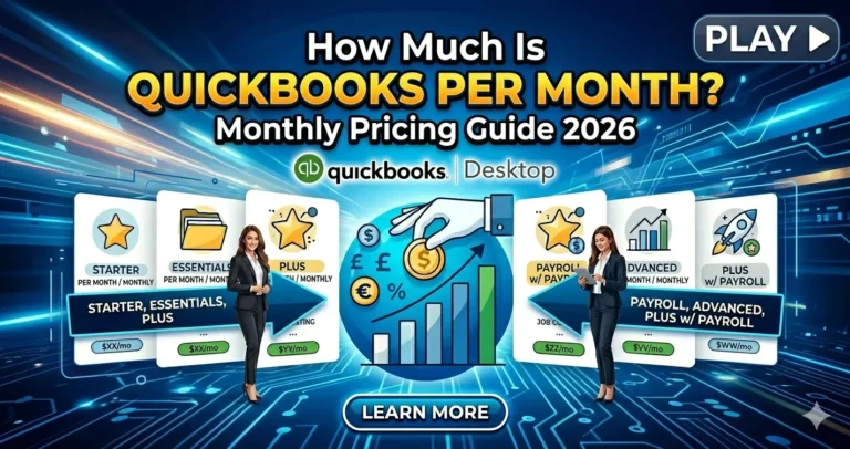 How much is QuickBooks per month