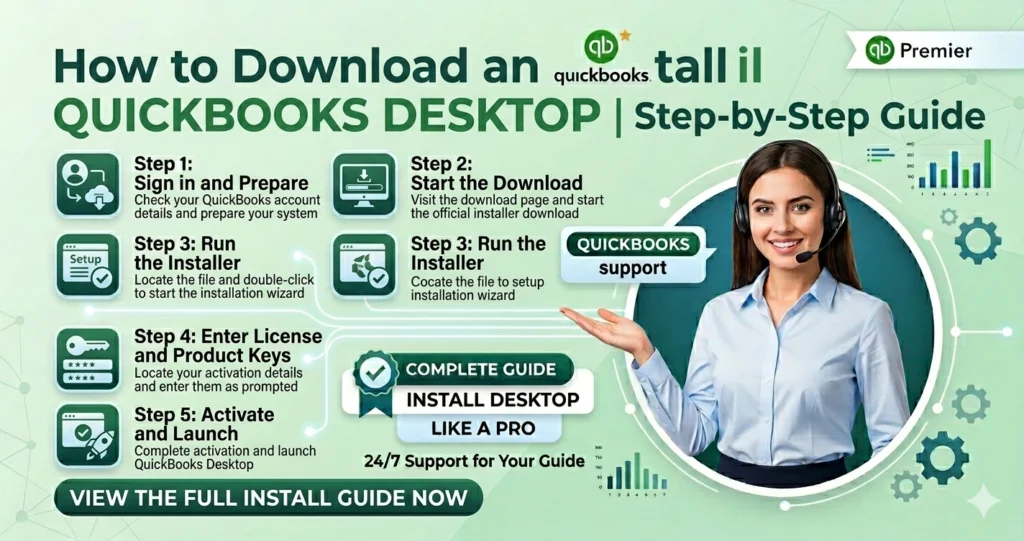 How to Download and Install QuickBooks Desktop | Step-by-Step Guide