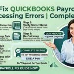 How to Fix QuickBooks Payroll Not Processing Errors | Complete Guide
