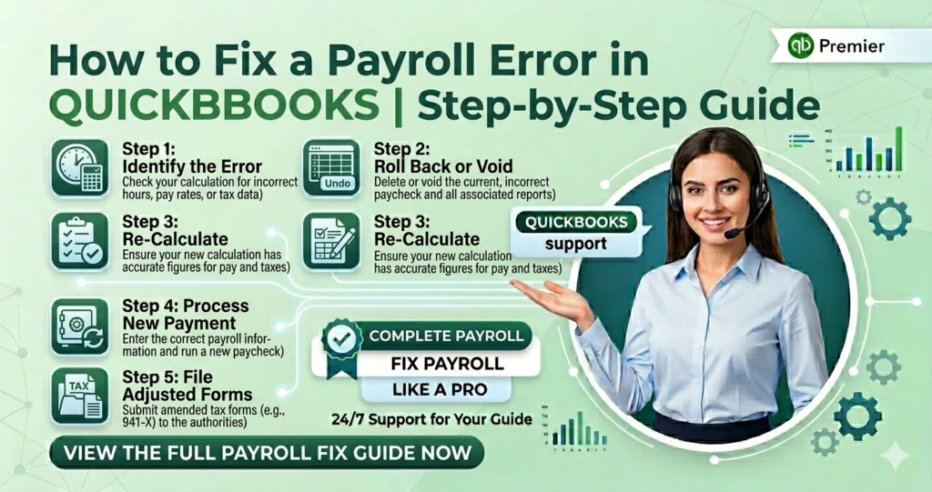 How to Fix a Payroll Error in QuickBooks | Step-by-Step Guide