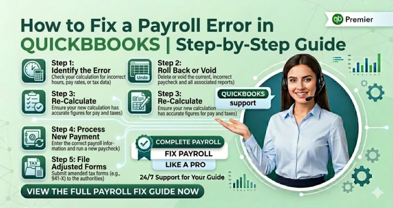 How to Fix a Payroll Error in QuickBooks | Step-by-Step Guide