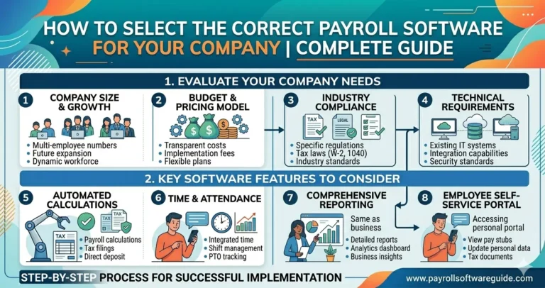 How to Select the Correct Payroll Software for Your Company Complete Guide