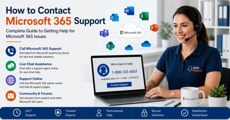 How to Contact Microsoft 365 Support: Complete Guide to Getting Help for Microsoft 365 Issues
