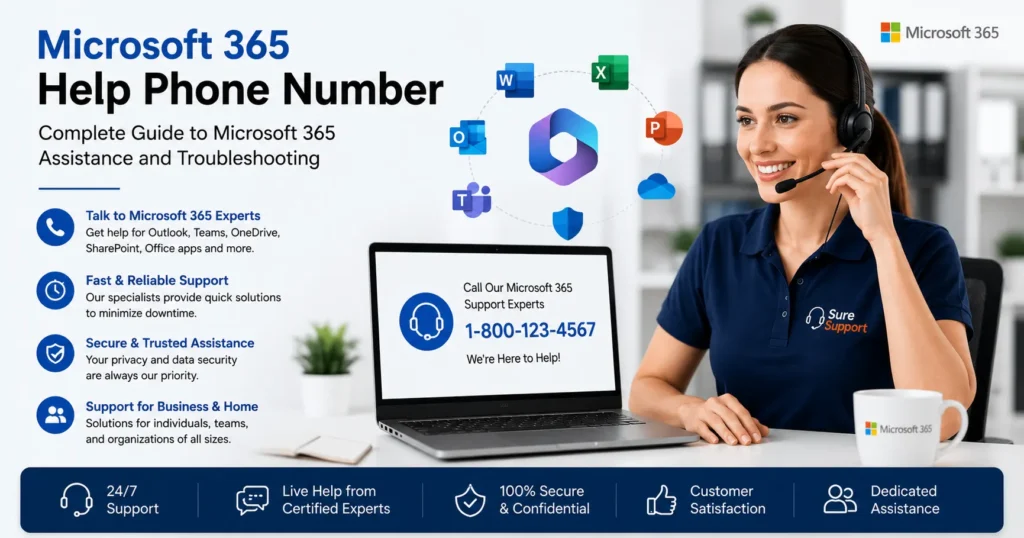 Microsoft 365 Help Phone Number: Complete Guide to Microsoft 365 Support, Troubleshooting & Technical Assistance