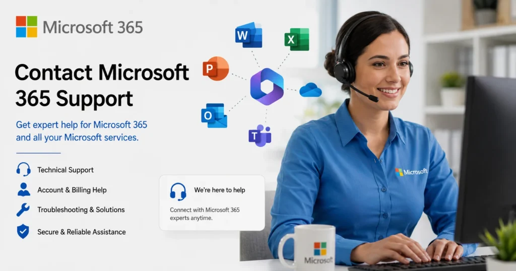 Microsoft 365 Live Chat Support: Complete Guide to Real-Time Help, Troubleshooting & Technical Assistance