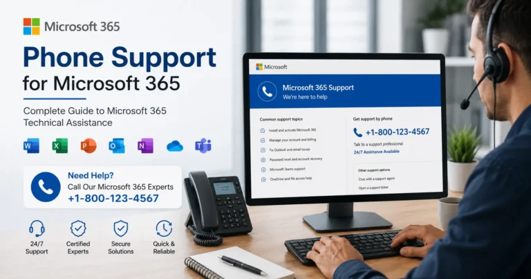 Microsoft 365 Phone Support: Complete Guide to Technical Assistance, Troubleshooting & Business Solutions