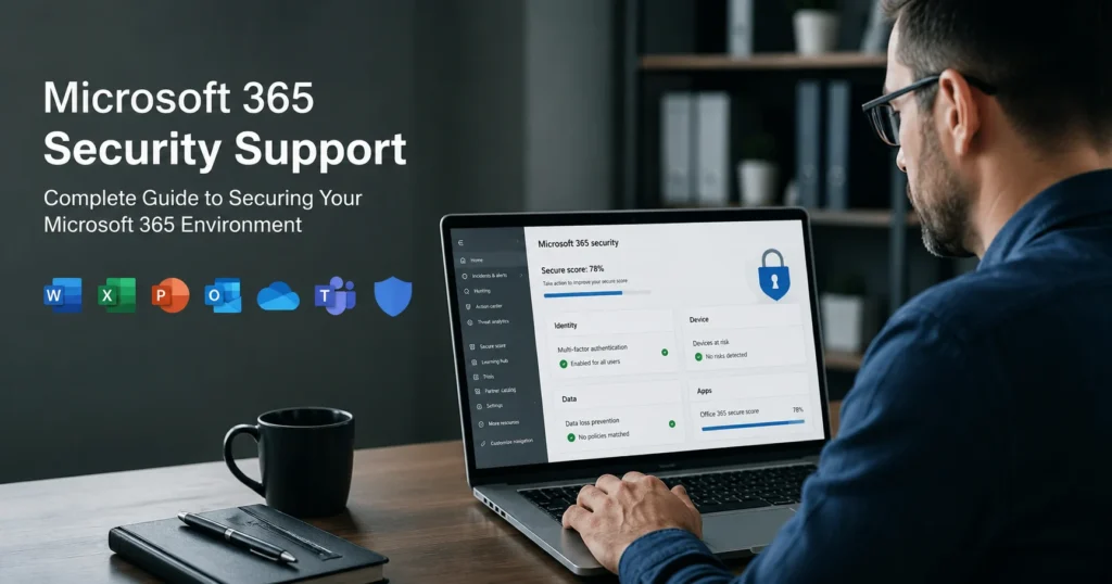 Microsoft 365 Security Support: Complete Guide to Protecting Your Business Environment