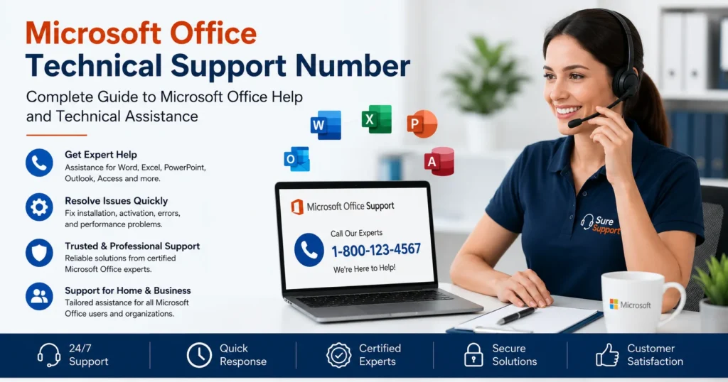 Microsoft Office Technical Support Number: Complete Guide to Microsoft Office Help, Troubleshooting & Expert Assistance