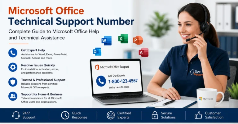 Microsoft Office Technical Support Number: Complete Guide to Microsoft Office Help, Troubleshooting & Expert Assistance