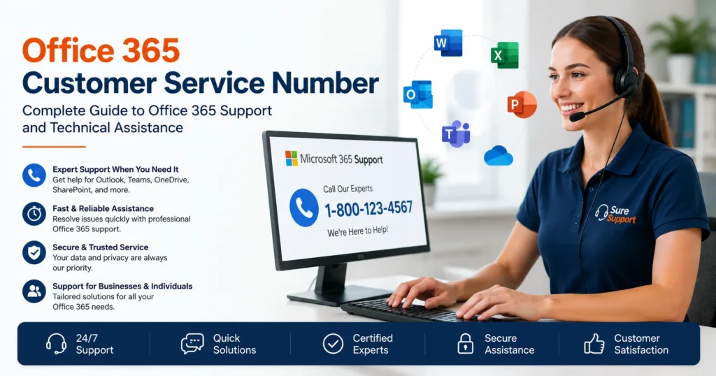 Office 365 Customer Service Number: Complete Guide to Office 365 Support, Troubleshooting & Technical Assistance