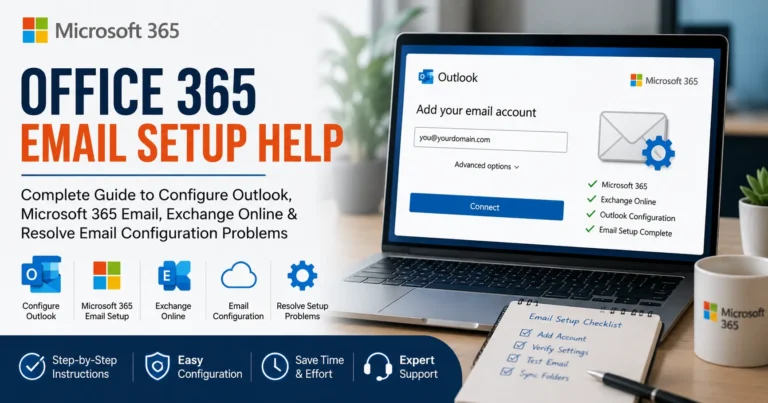 Office 365 Email Setup Help: Complete Guide to Configure Outlook, Microsoft 365 Email, Exchange Online & Mail Synchronization