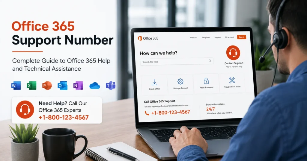 Office 365 Support Number: Complete Guide to Office 365 Help, Troubleshooting & Technical Support
