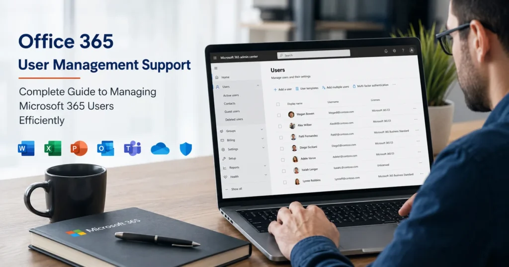 Office 365 User Management Support: Complete Guide to Managing Users, Permissions & Licenses