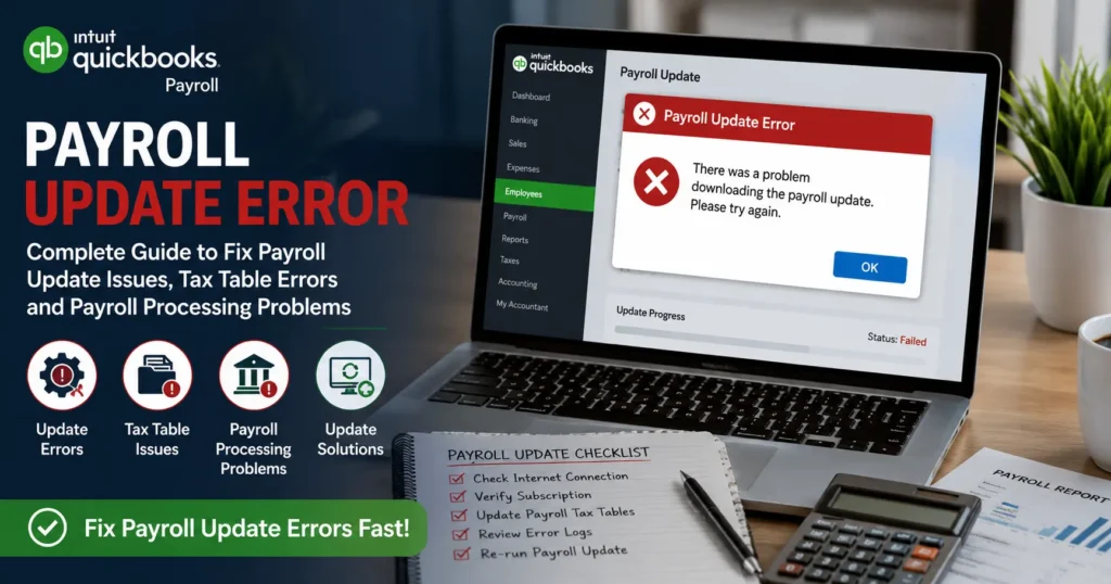 Payroll Update Error: Fix Payroll Update Issues, Tax Table & Processing Errors