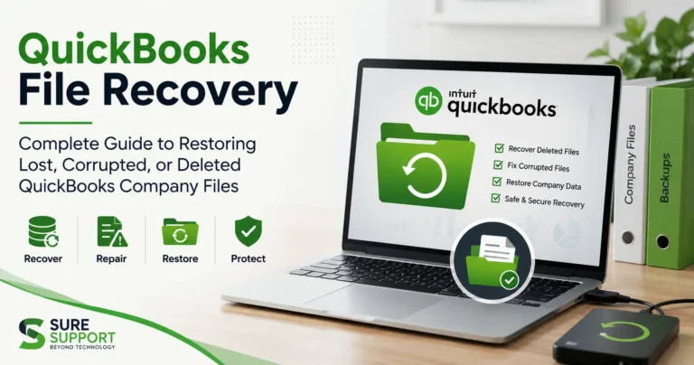 QuickBooks File Recovery: Restore Lost & Corrupted Company Files