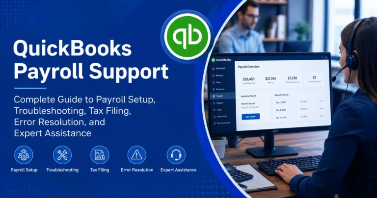 QuickBooks Payroll Support Guide: Setup, Troubleshooting, Tax Filing & Expert Help