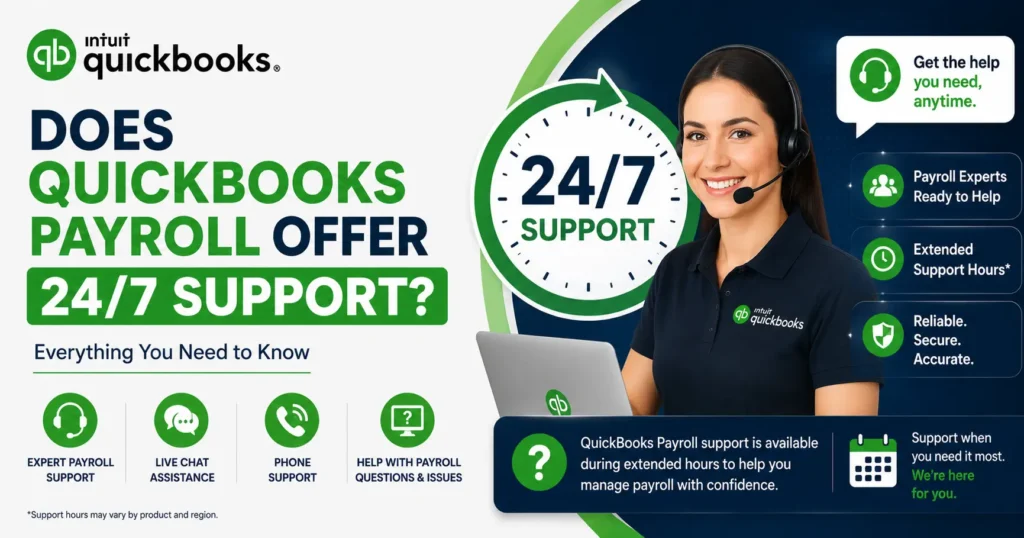 QuickBooks Payroll Support Hours: Is 24/7 Help Available?
