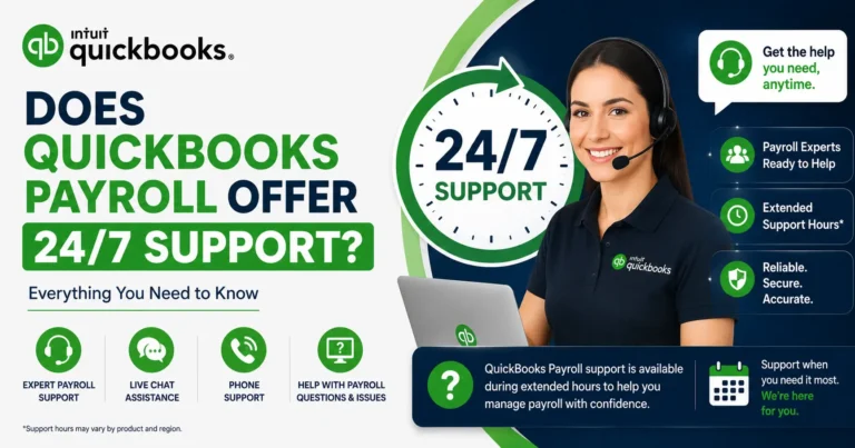 QuickBooks Payroll Support Hours: Is 24/7 Help Available?
