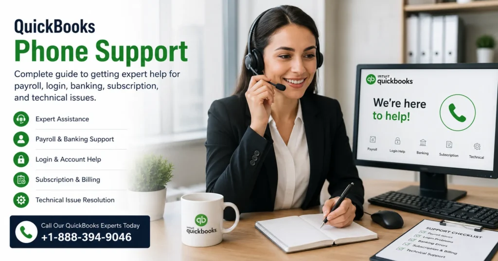 QuickBooks Phone Support | Expert Help f or Payroll, Setup & Technical Issues