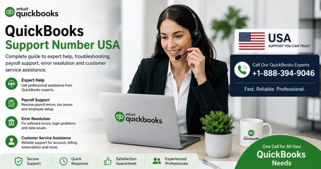 QuickBooks Support Number USA | Expert Help for Payroll, Errors & Account Issues