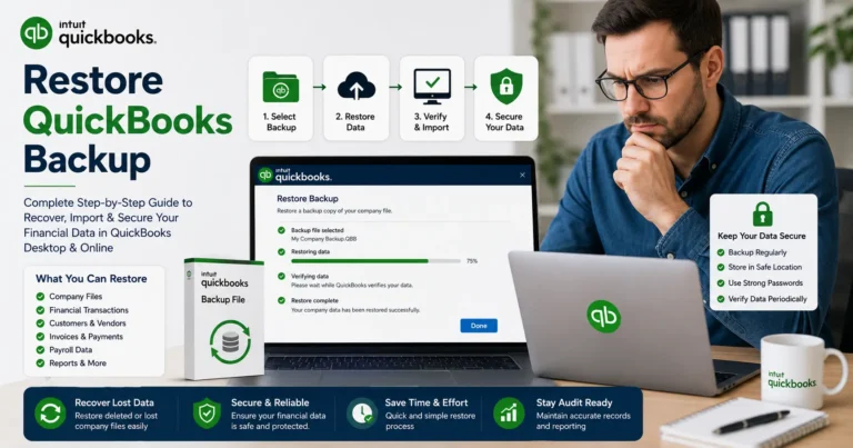 Restore QuickBooks Backup | Recover Company Files & Data