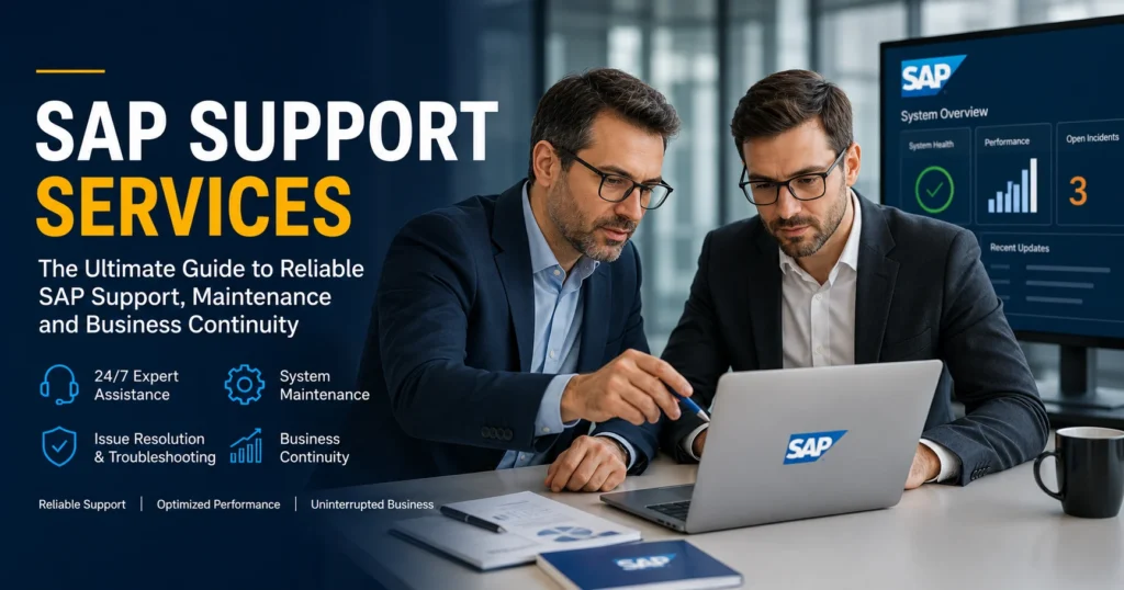 SAP Support Services – Expert SAP Technical Support, Maintenance & Optimization Solutions