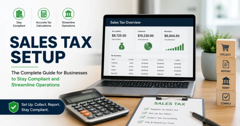 Sales Tax Setup Guide: Stay Compliant & Streamline Operations